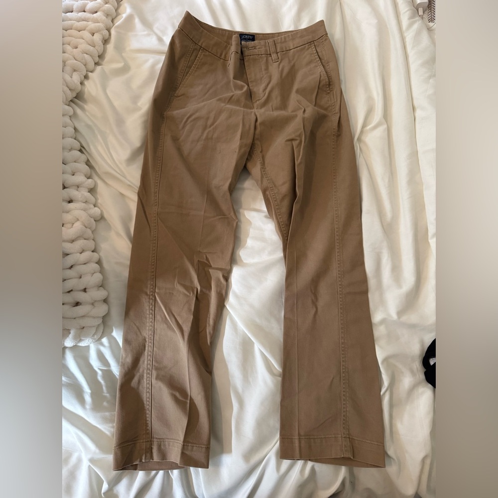 J. Crew High Rise Girlfriend Chino